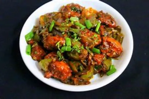 Chilly Chicken Dry (Half)